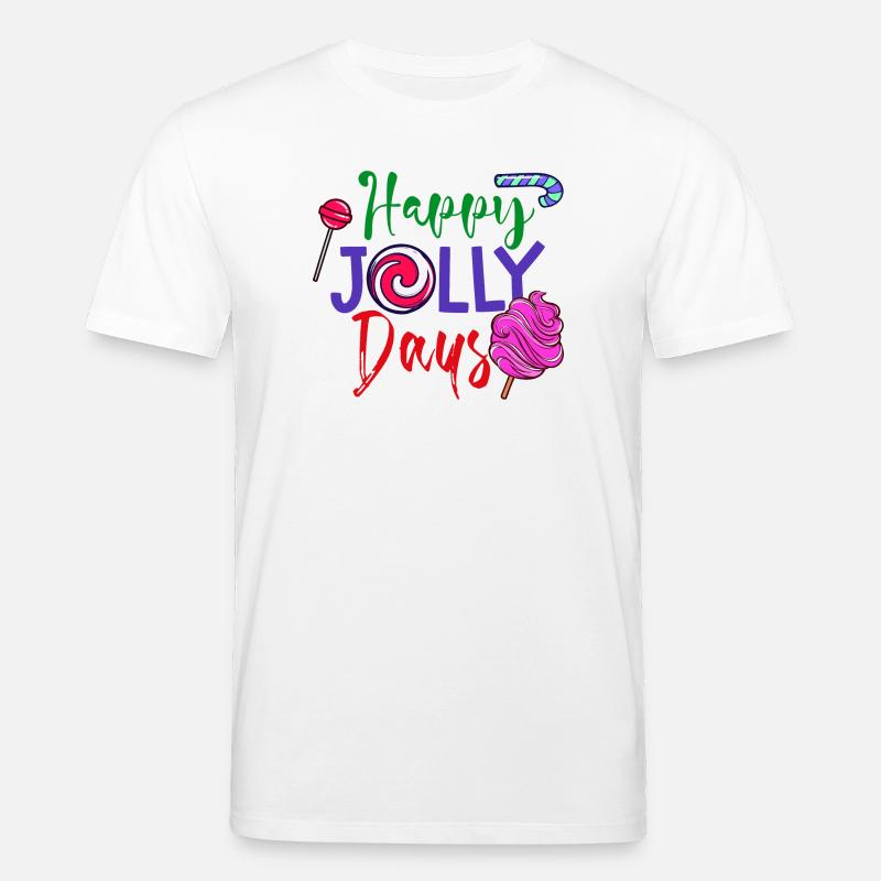 Sweets Statement Bonbons Snacking Délicieux - T-shirt bio CREATOR Stanley/Stella Unisexe - blanc