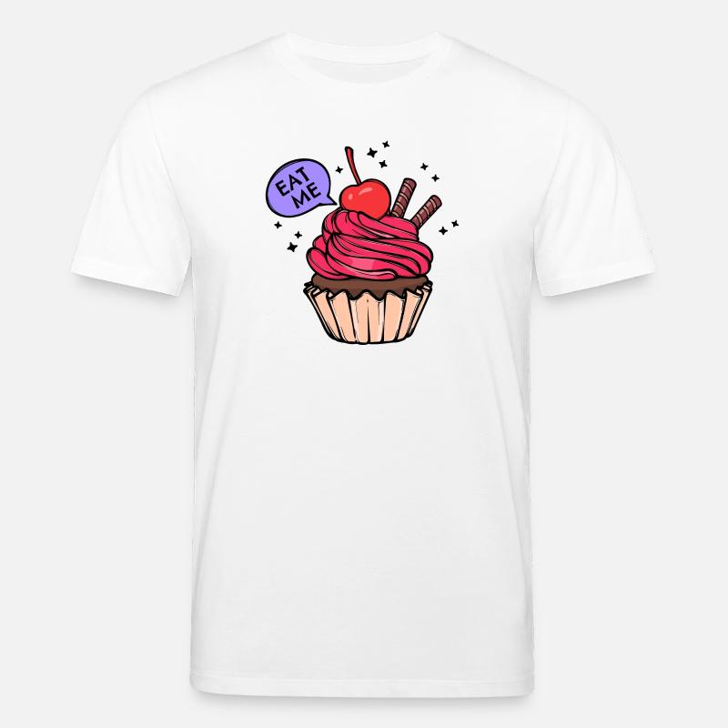 Cupcake Statement Dessert Baking Sweets - Stanley/Stella CREATOR Unisex Organic T-Shirt - white