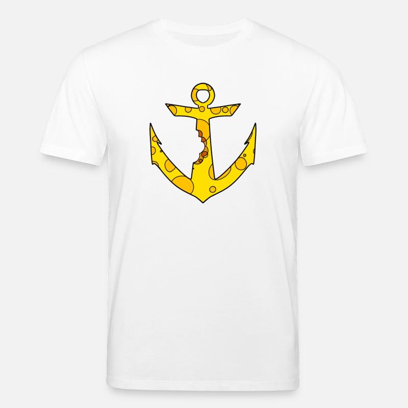 Ancre de fromage - T-shirt bio CREATOR Stanley/Stella Unisexe - blanc