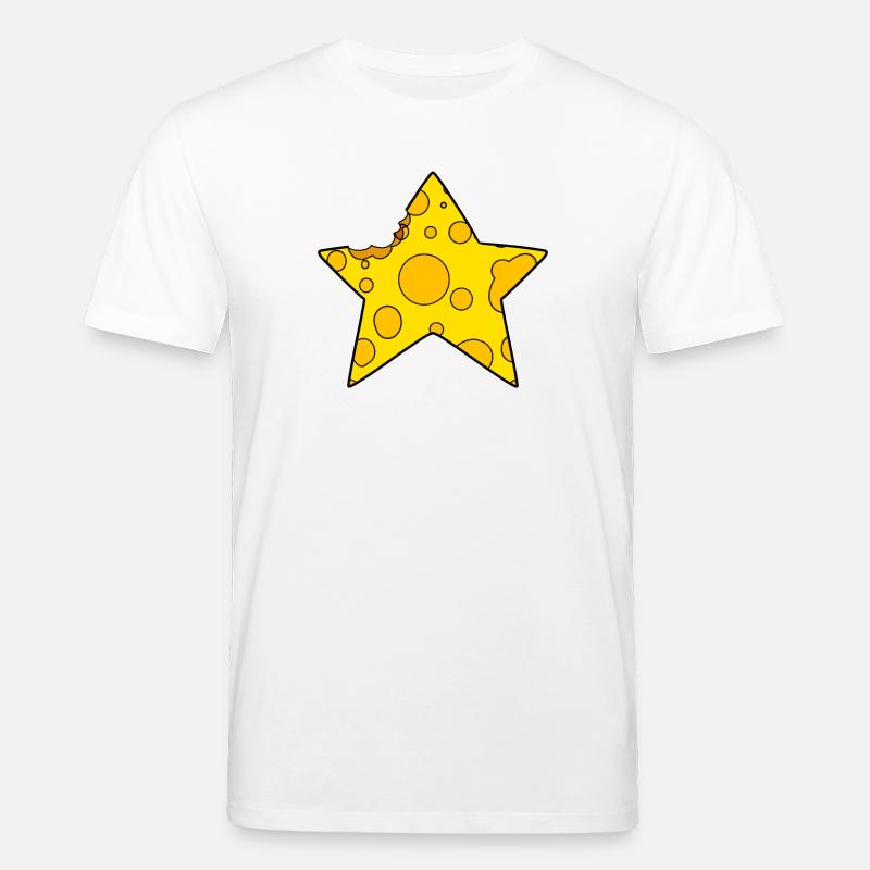 Käse Stern - Stanley/Stella Unisex Bio-T-Shirt CREATOR - Weiß