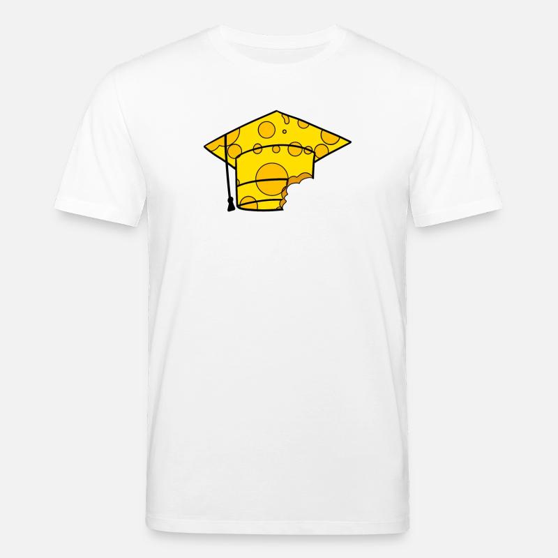 Casquette de diplômé - T-shirt bio CREATOR Stanley/Stella Unisexe - blanc