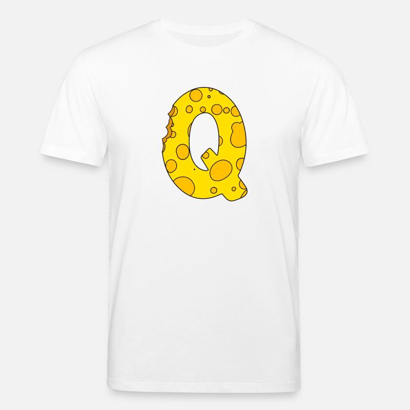 Lettre Q - T-shirt bio CREATOR Stanley/Stella Unisexe - blanc
