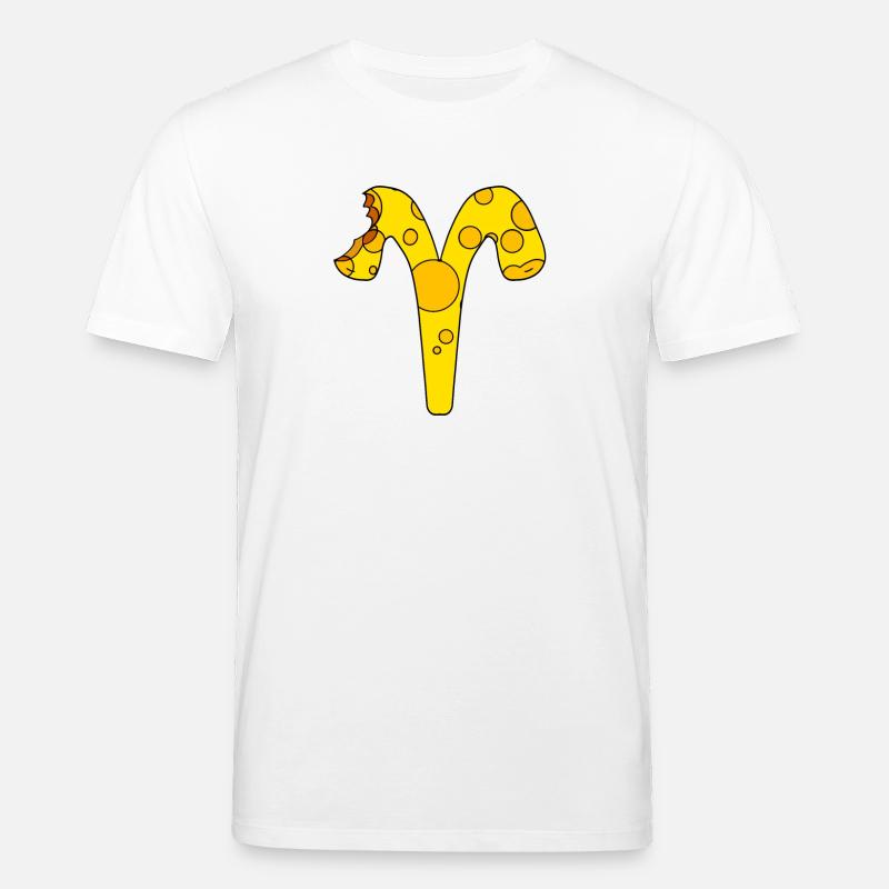 Sternzeichen Widder - Stanley/Stella Unisex Bio-T-Shirt CREATOR  - Weiß