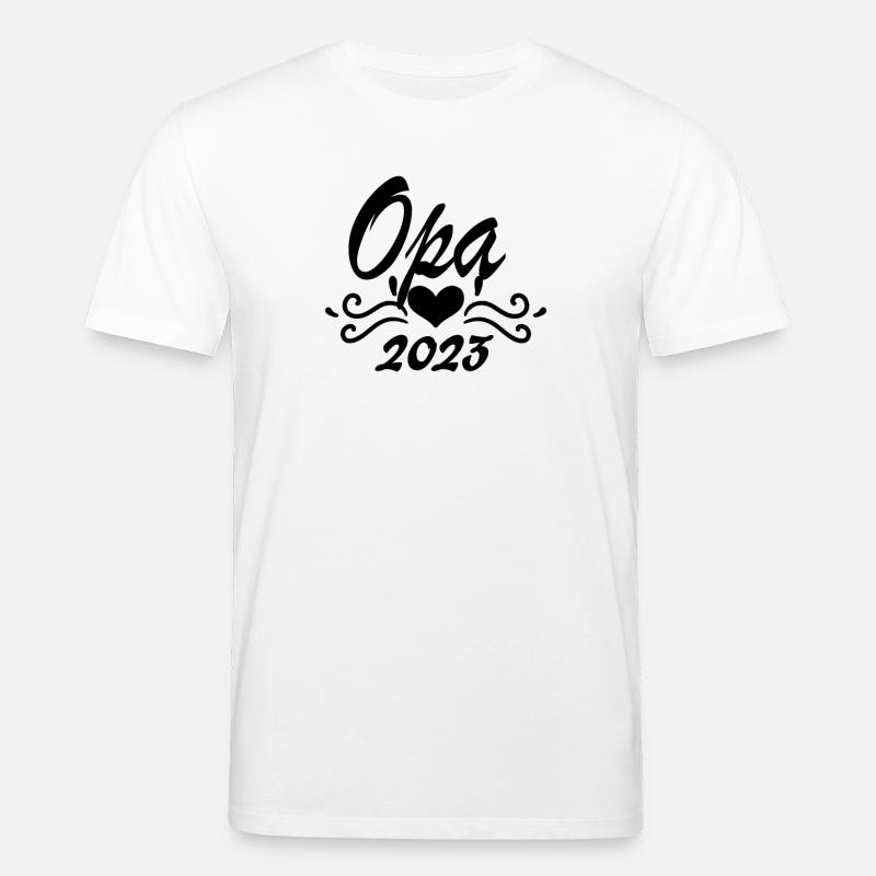 Opa 2023 - Stanley/Stella Unisex Bio-T-Shirt CREATOR - Weiß