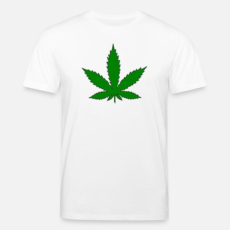 Hanfblatt - Stanley/Stella Unisex Bio-T-Shirt CREATOR  - Weiß