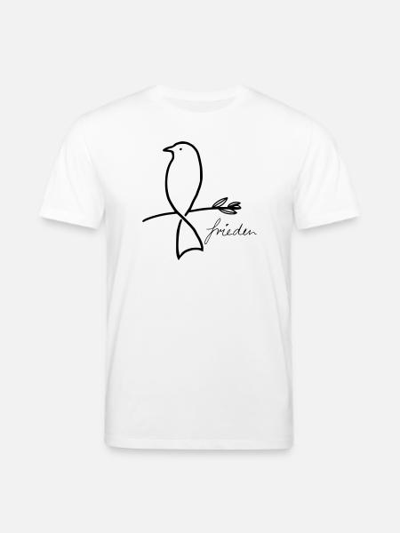 Peace - Stanley/Stella CREATOR Unisex Organic T-Shirt - white
