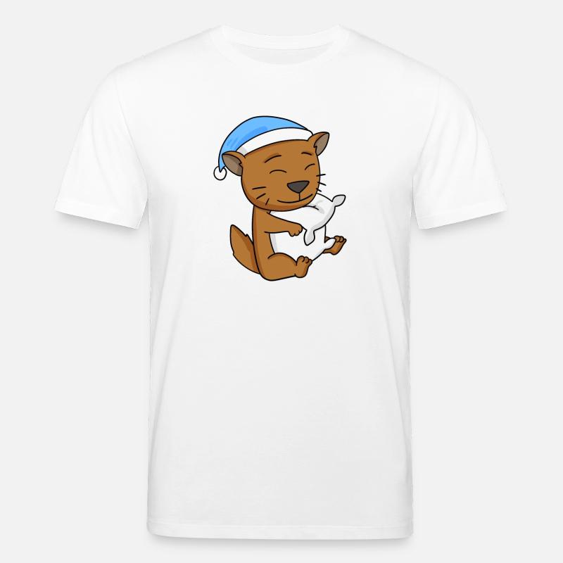 Chat race de chat Somali - T-shirt bio CREATOR Stanley/Stella Unisexe - blanc