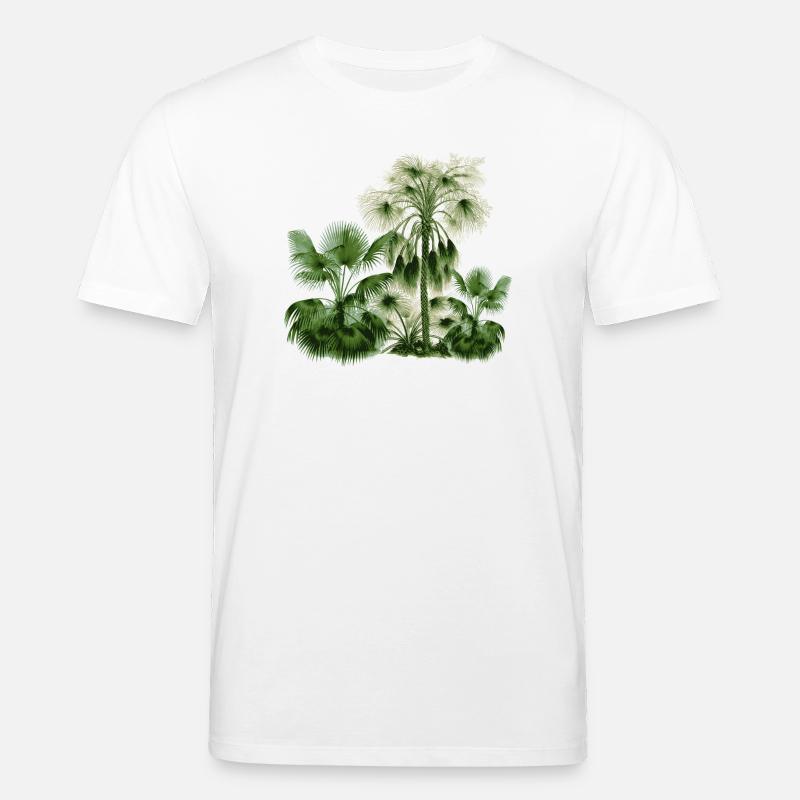 palmier - T-shirt bio CREATOR Stanley/Stella Unisexe - blanc
