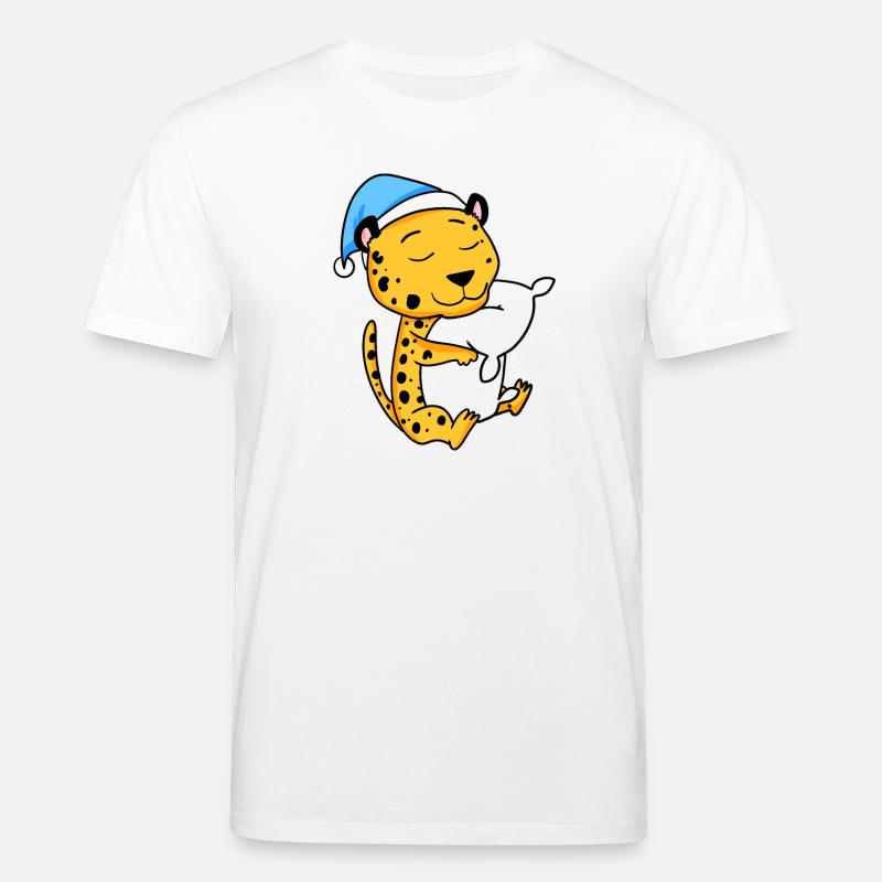 Guépard - T-shirt bio CREATOR Stanley/Stella Unisexe - blanc