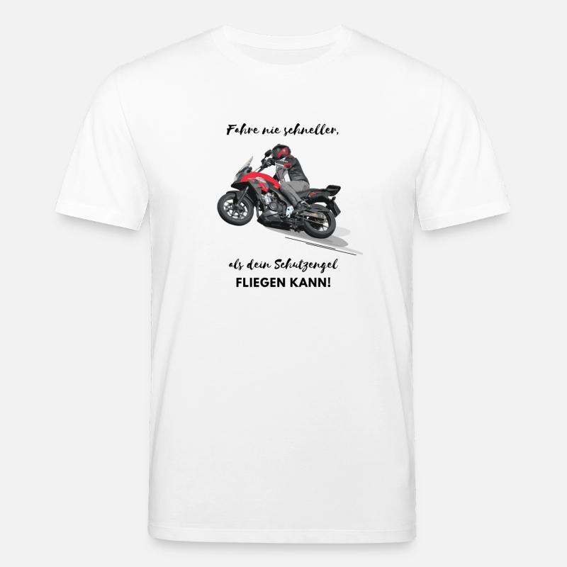 Motorrad Art - Stanley/Stella Unisex Bio-T-Shirt CREATOR  - Weiß
