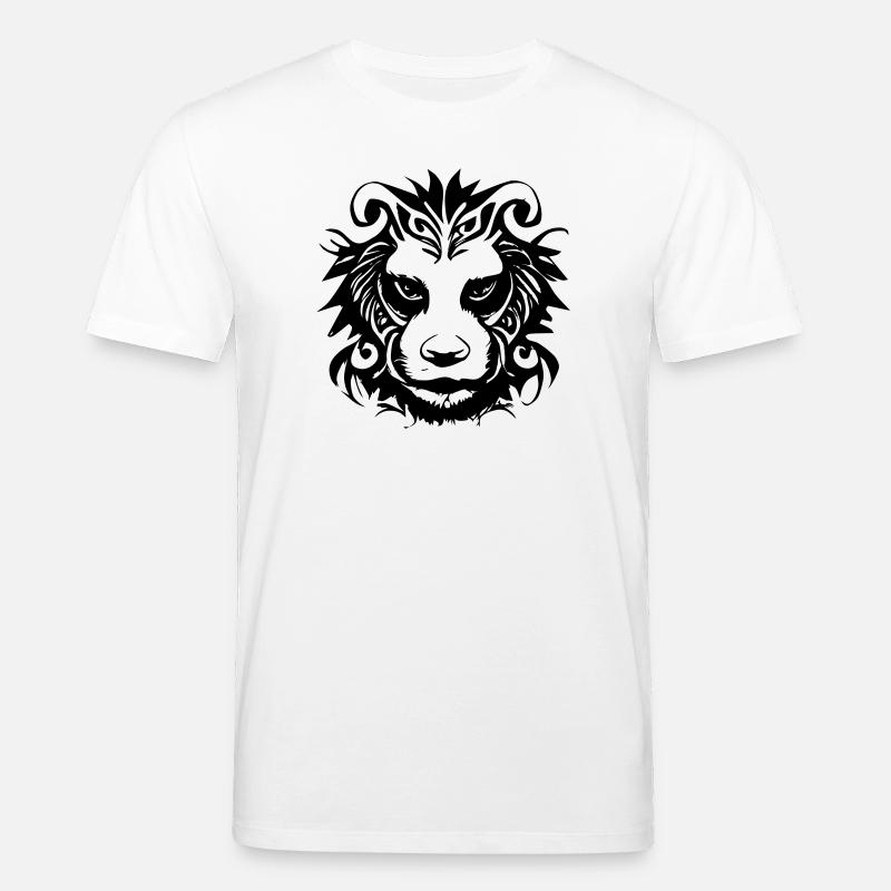 Lion Tribal - T-shirt bio CREATOR Stanley/Stella Unisexe - blanc