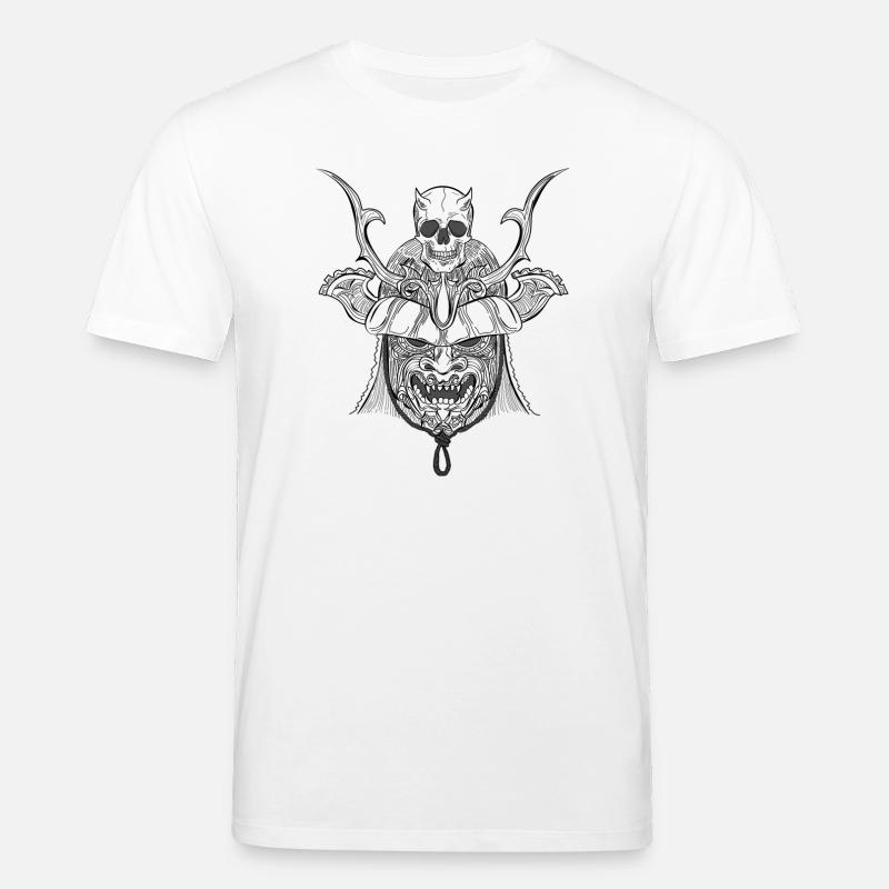 SAMURAI ver 2 - Stanley/Stella Unisex Bio-T-Shirt CREATOR  - Weiß