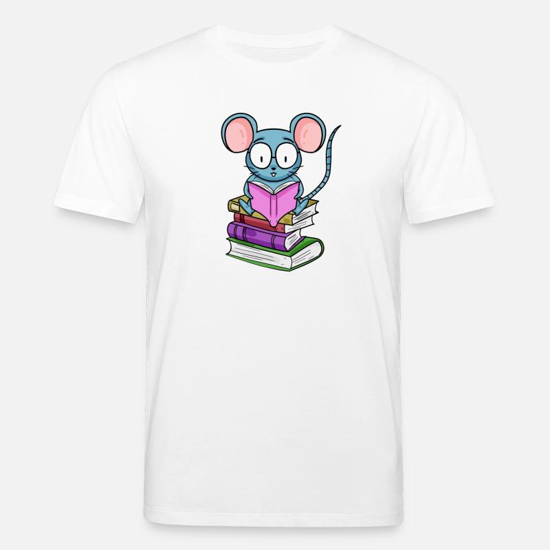 Lesen Buch Bücher Leser Geschenk - Stanley/Stella Unisex Bio-T-Shirt CREATOR  - Weiß