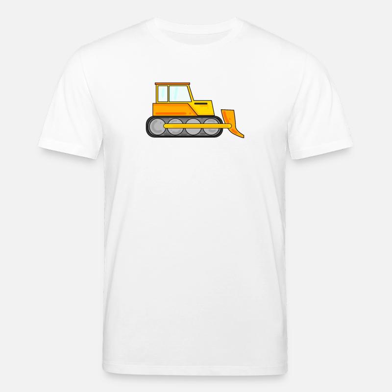 Remorque de construction - T-shirt bio CREATOR Stanley/Stella Unisexe - blanc