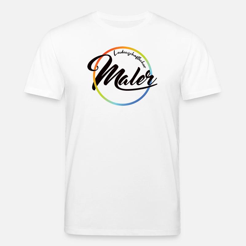 Passionate painter - Stanley/Stella CREATOR Unisex Organic T-Shirt - white