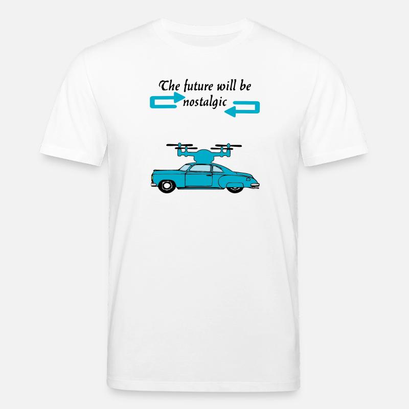 Der Futur wird nostalgisch sein - Stanley/Stella Unisex Bio-T-Shirt CREATOR  - Weiß