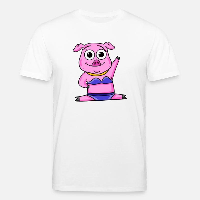 Cochon - T-shirt bio CREATOR Stanley/Stella Unisexe - blanc