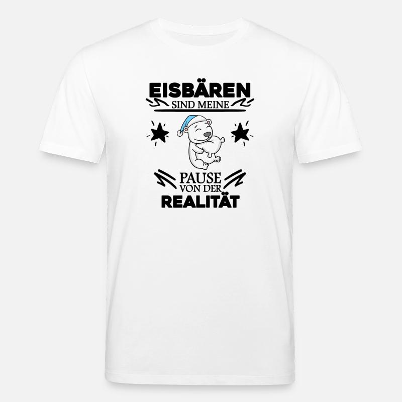 Eisbär - Stanley/Stella Unisex Bio-T-Shirt CREATOR  - Weiß