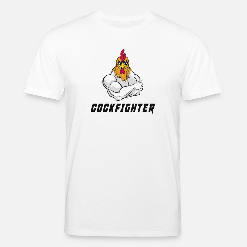 Cockfighter Design - Stanley/Stella Unisex Bio-T-Shirt CREATOR  - Weiß