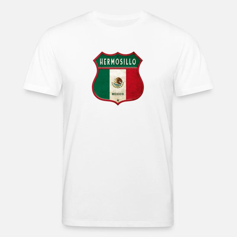 Hermosillo Mexiko Wappen Design - Stanley/Stella Unisex Bio-T-Shirt CREATOR  - Weiß