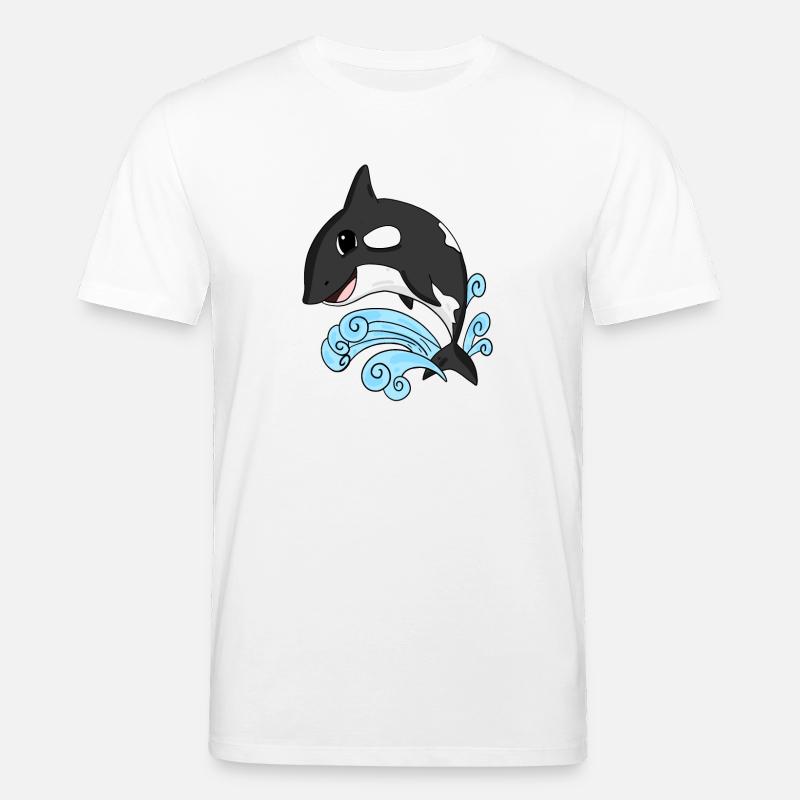 Schwertwal - Stanley/Stella Unisex Bio-T-Shirt CREATOR  - Weiß