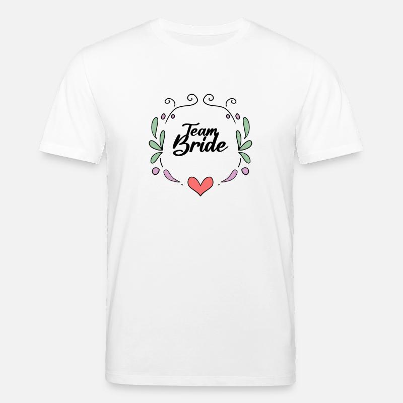 Équipe Bride - T-shirt bio CREATOR Stanley/Stella Unisexe - blanc