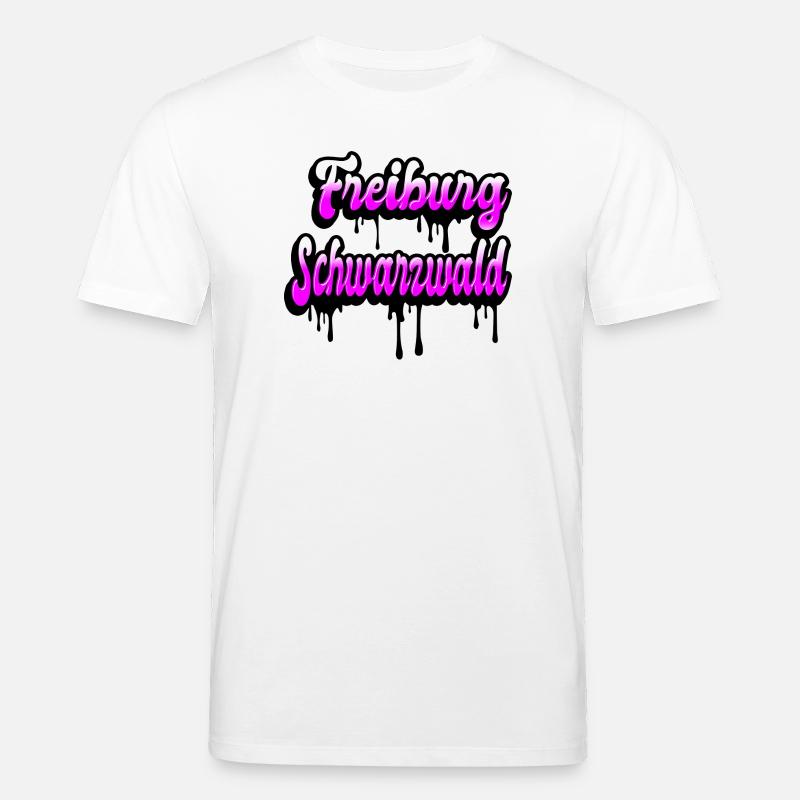 Freiburg Schwarzwald Design - Stanley/Stella Unisex Bio-T-Shirt CREATOR  - Weiß