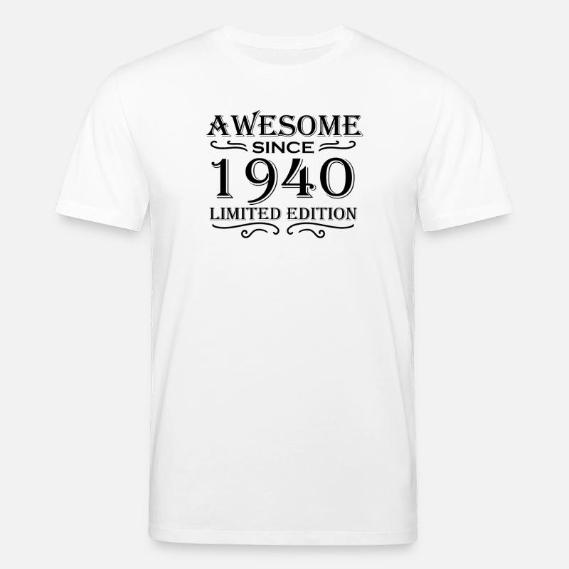 1940 - T-shirt bio CREATOR Stanley/Stella Unisexe - blanc