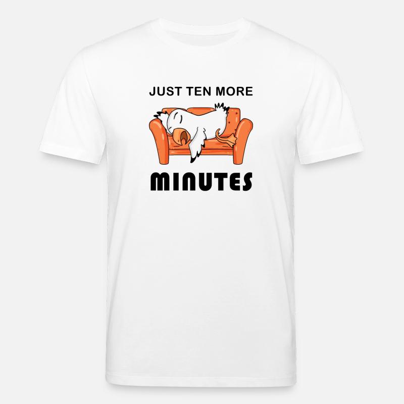 Plus que dix minutes - T-shirt bio CREATOR Stanley/Stella Unisexe - blanc