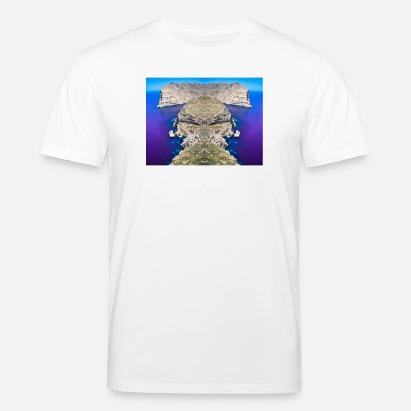 Cap Formentor Verfremdung V.2 - Stanley/Stella Unisex Bio-T-Shirt CREATOR - Weiß