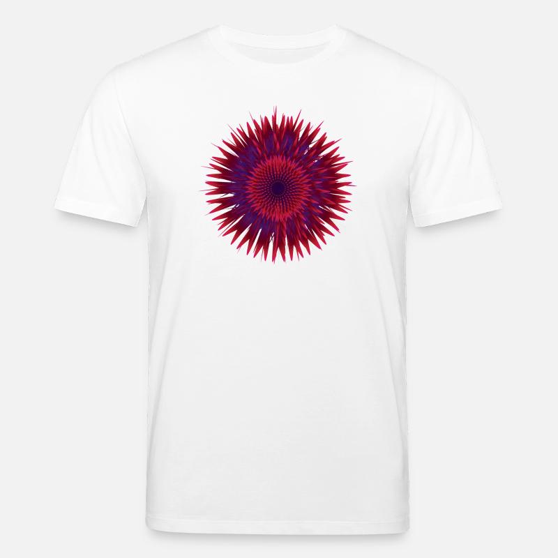 Fleur vectorielle - T-shirt bio CREATOR Stanley/Stella Unisexe - blanc
