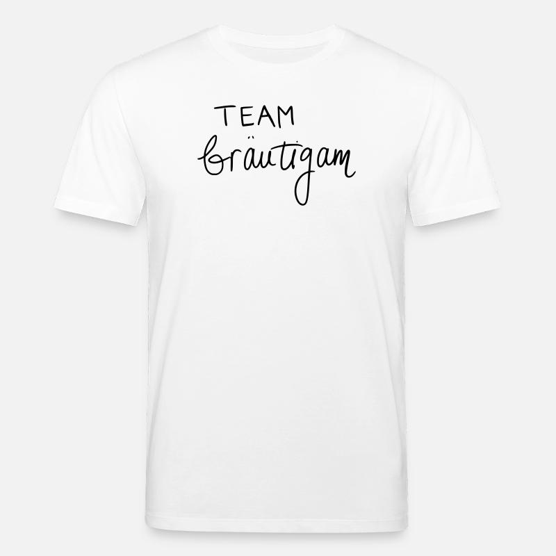 Team Bräutigam - Stanley/Stella Unisex Bio-T-Shirt CREATOR  - Weiß