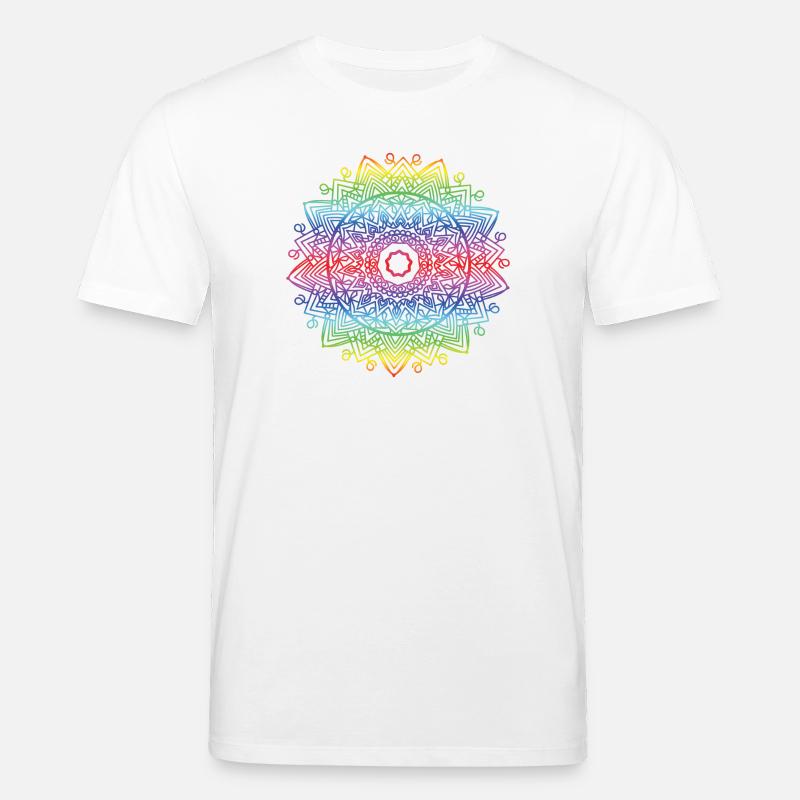 Mandala - Stanley/Stella Unisex Bio-T-Shirt CREATOR  - Weiß