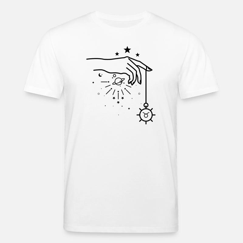 Stierkreis-Astrologie - Stanley/Stella Unisex Bio-T-Shirt CREATOR  - Weiß
