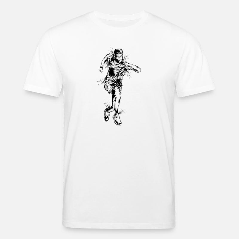 Laufen Marathon - Stanley/Stella Unisex Bio-T-Shirt CREATOR  - Weiß