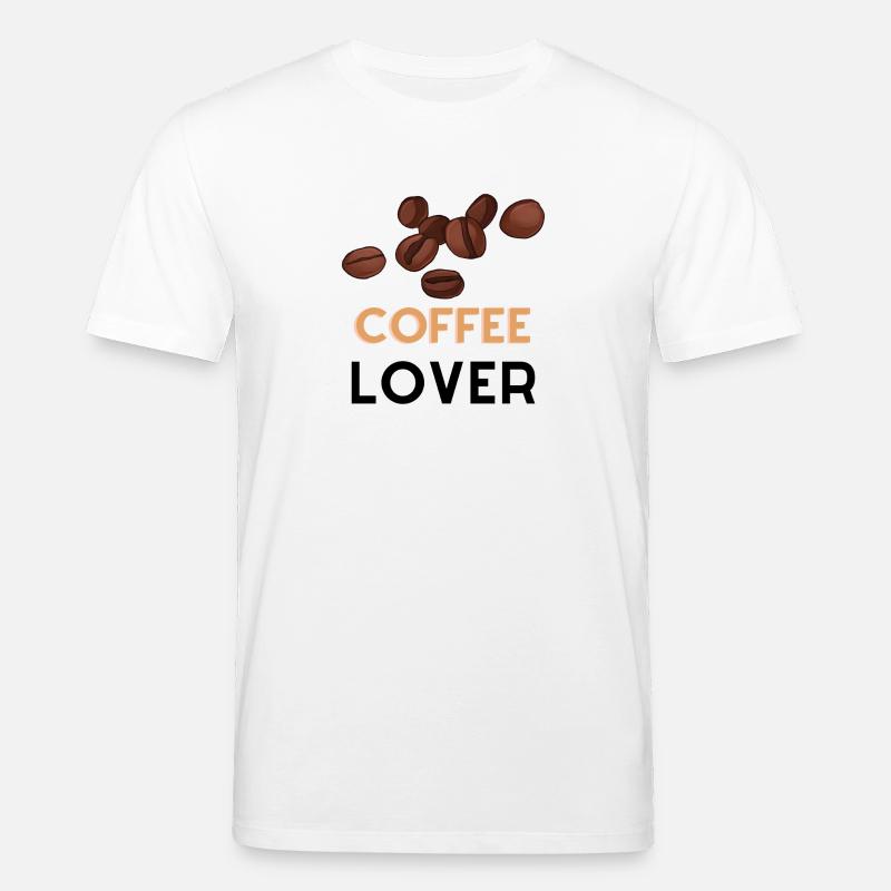 COFFEE LOVER - Stanley/Stella Unisex Bio-T-Shirt CREATOR  - Weiß