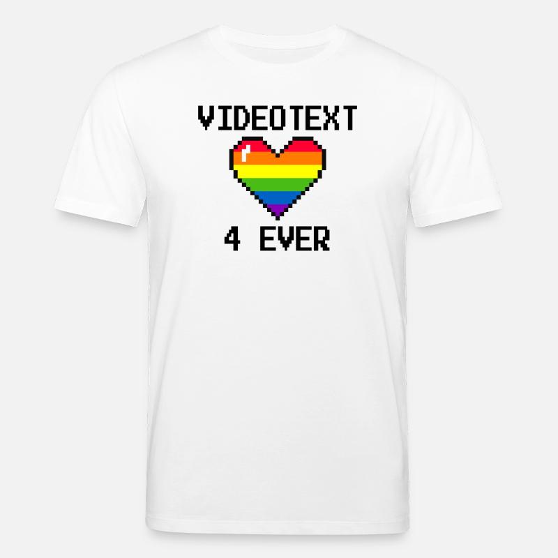 Videotext for ever - Stanley/Stella Unisex Bio-T-Shirt CREATOR - Weiß