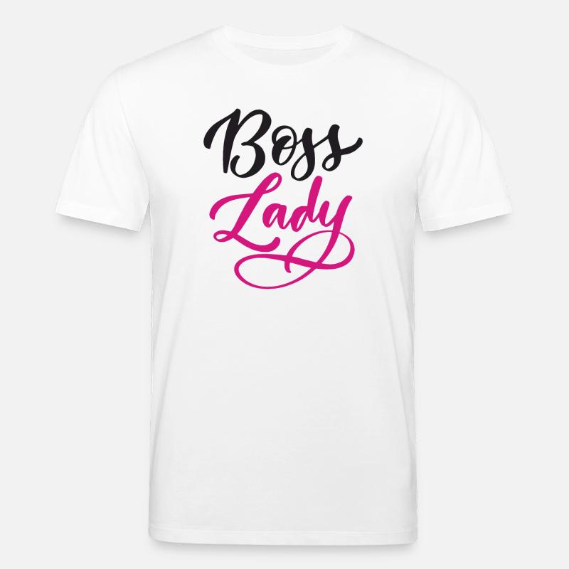Lady Bos-s - Stanley/Stella Unisex Bio-T-Shirt CREATOR  - Weiß