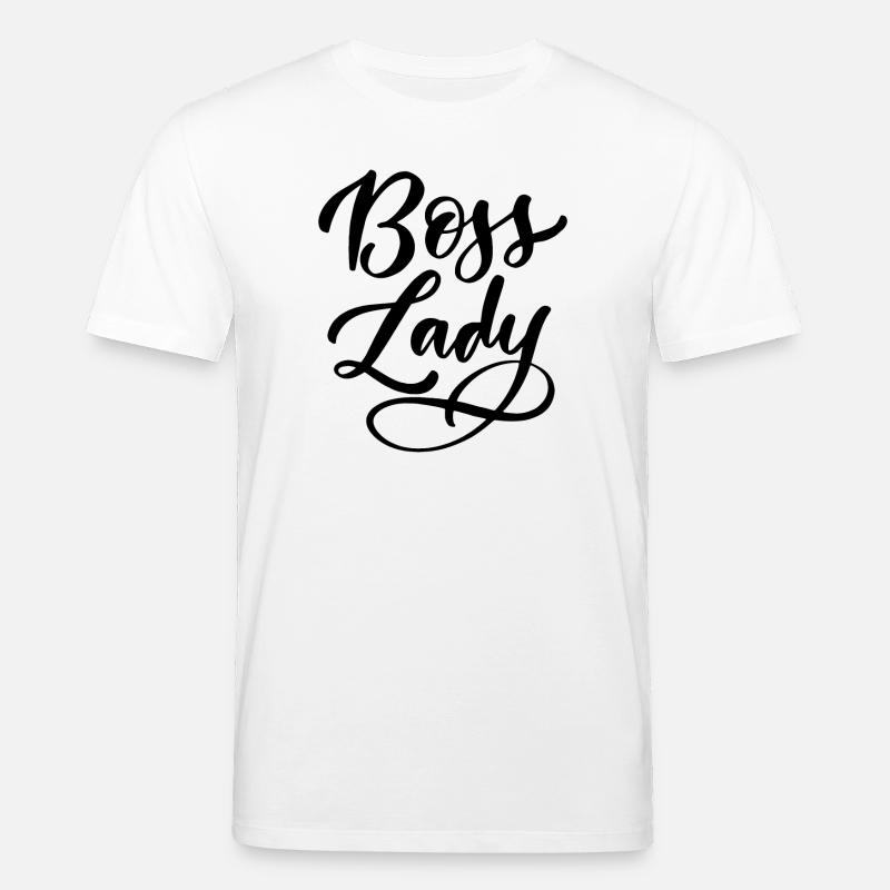Lady Bos-s - Stanley/Stella Unisex Bio-T-Shirt CREATOR  - Weiß