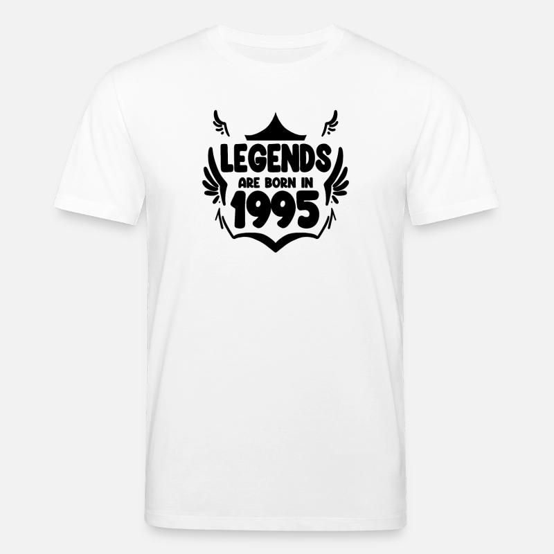 1995 - Né en 1995 - T-shirt bio CREATOR Stanley/Stella Unisexe - blanc