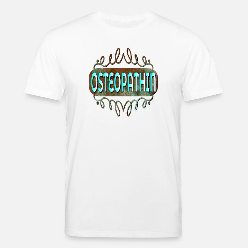 OSTEOPATHIE THERAPEUTIN - BERUF OSTEOPATHIN - Stanley/Stella Unisex Bio-T-Shirt CREATOR  - Weiß