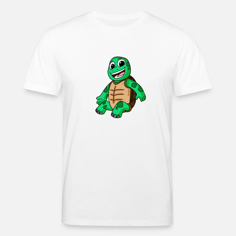 Schildkröte - Stanley/Stella Unisex Bio-T-Shirt CREATOR  - Weiß
