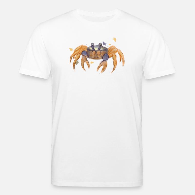 Niedliche Krabbe - Stanley/Stella Unisex Bio-T-Shirt CREATOR - Weiß
