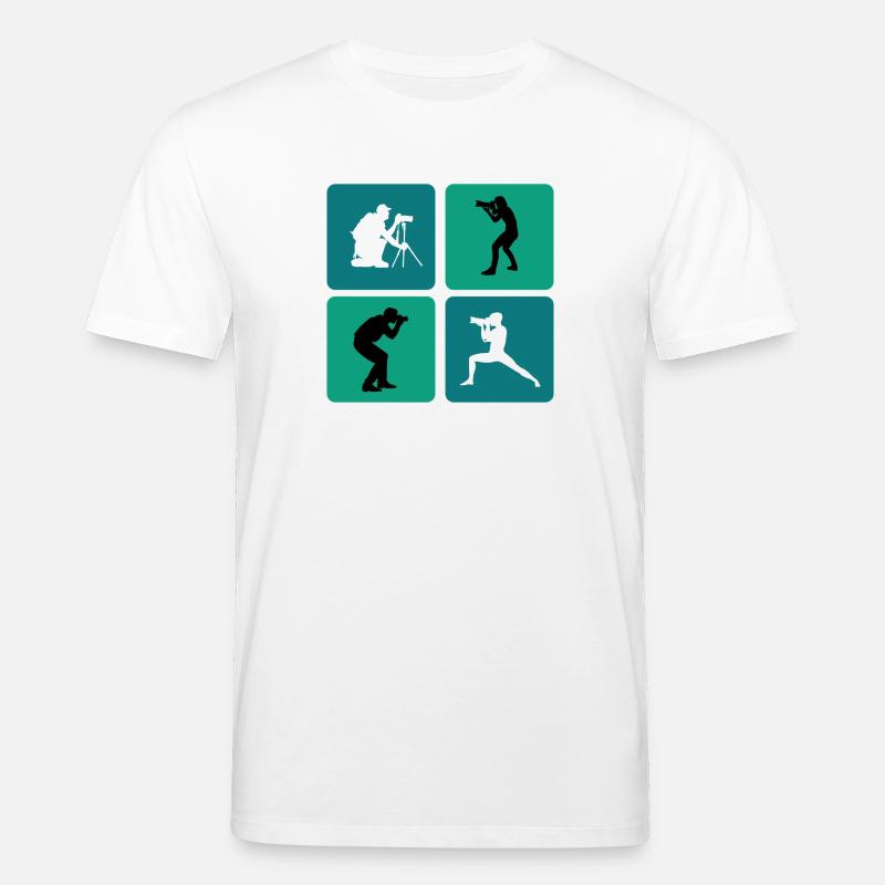 Fotograf Design - Stanley/Stella Unisex Bio-T-Shirt CREATOR  - Weiß