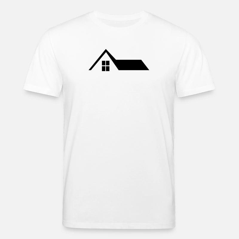 Haus Dach - Stanley/Stella Unisex Bio-T-Shirt CREATOR  - Weiß