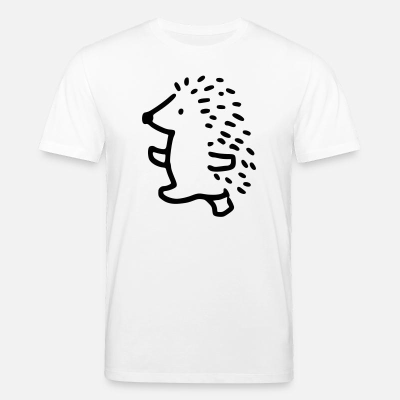 Igel - Stanley/Stella Unisex Bio-T-Shirt CREATOR  - Weiß