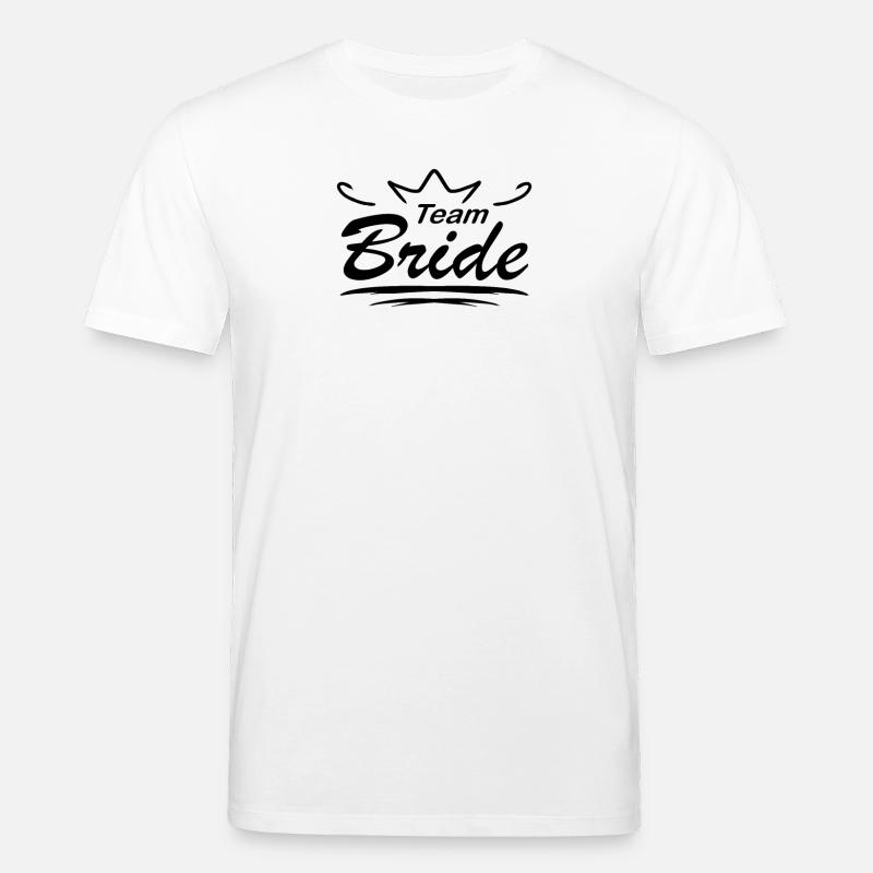 Célébration de mariage nuptiale par équipe - T-shirt bio CREATOR Stanley/Stella Unisexe - blanc