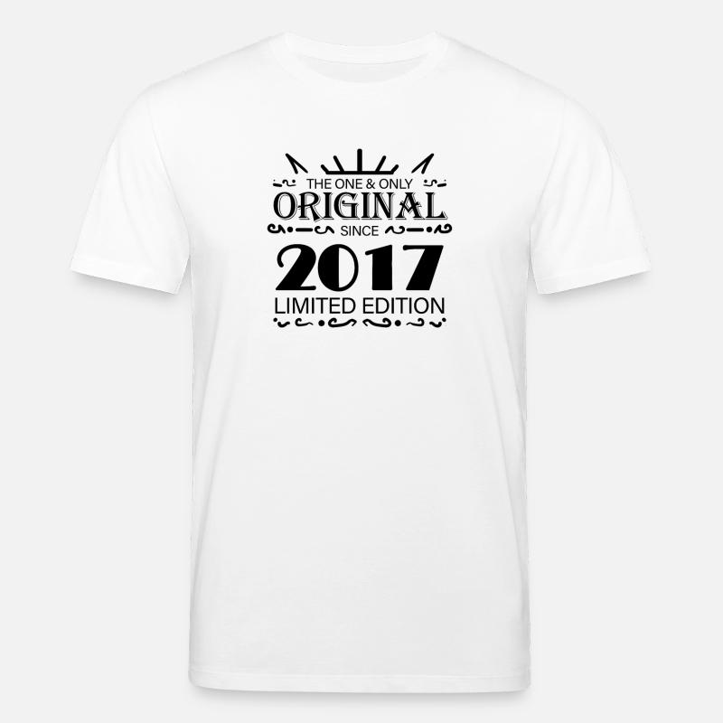 2017 - Year 2017 - Year 2017 - Stanley/Stella CREATOR Unisex Organic T-Shirt - white