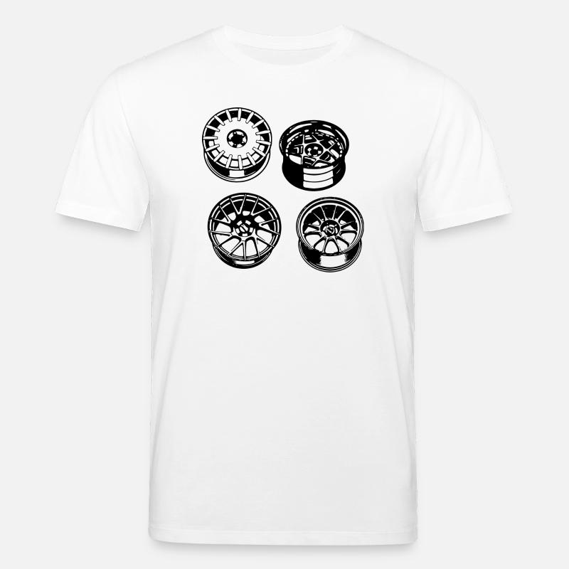Felgen - Stanley/Stella Unisex Bio-T-Shirt CREATOR  - Weiß