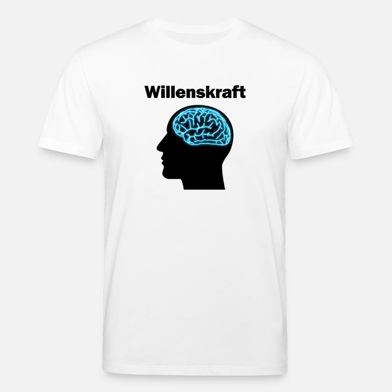 Willenskraft - Stanley/Stella Unisex Bio-T-Shirt CREATOR  - Weiß